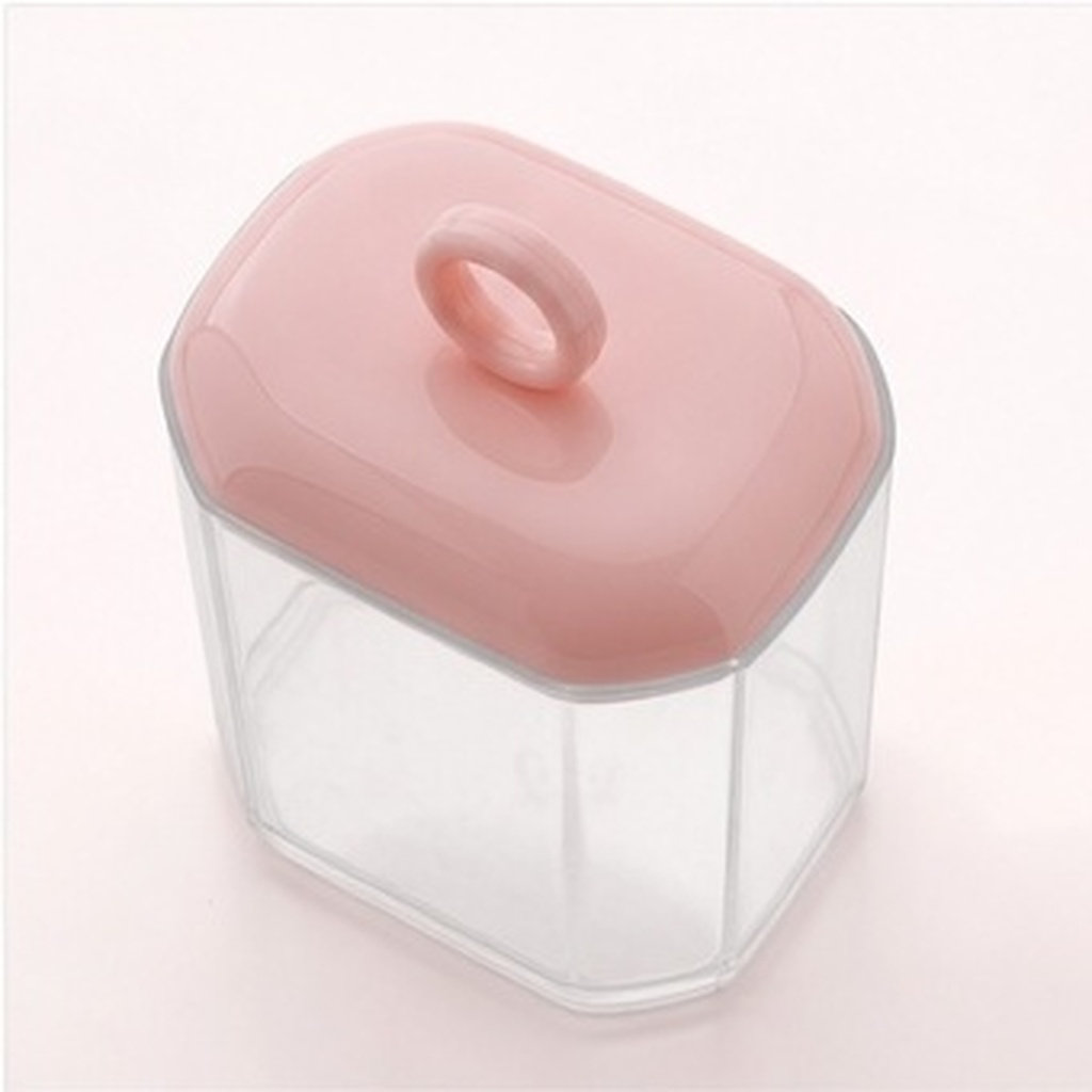 Home Essentials Bathroom Storage - Desktop Cotton Pad Storage Box with