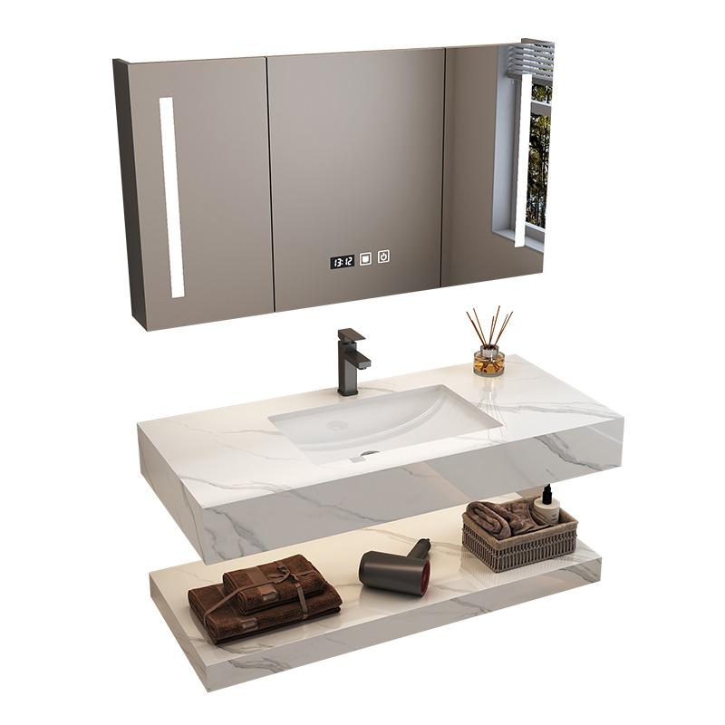 Home Bathroom Vanity Combo - Cabinets Vintage Partition Vanity Light Bathroom