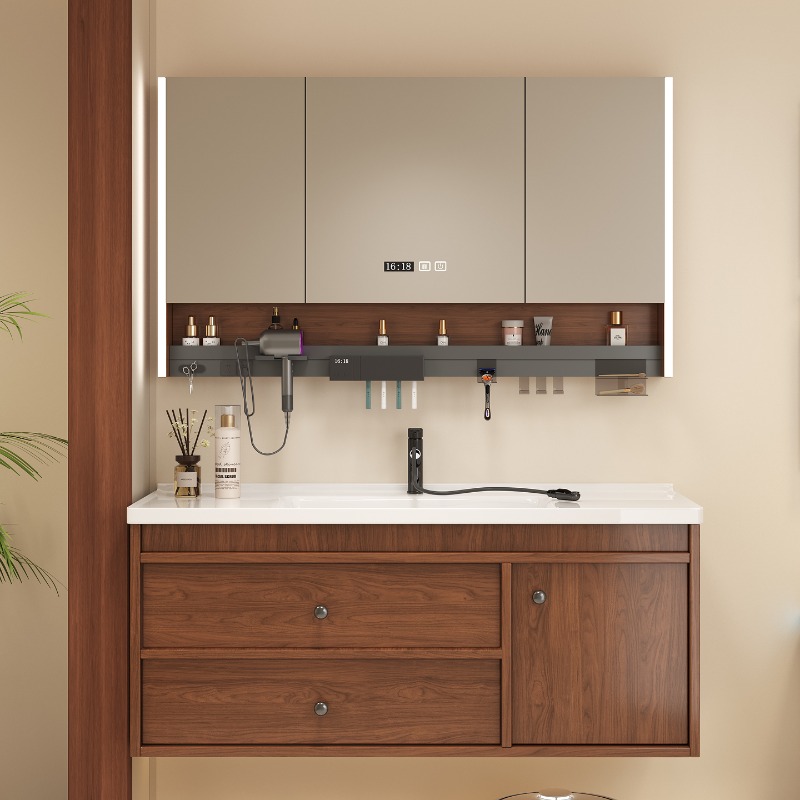 Home Bathroom Vanity Combo - Bathroom Cabinet White Living Room Display