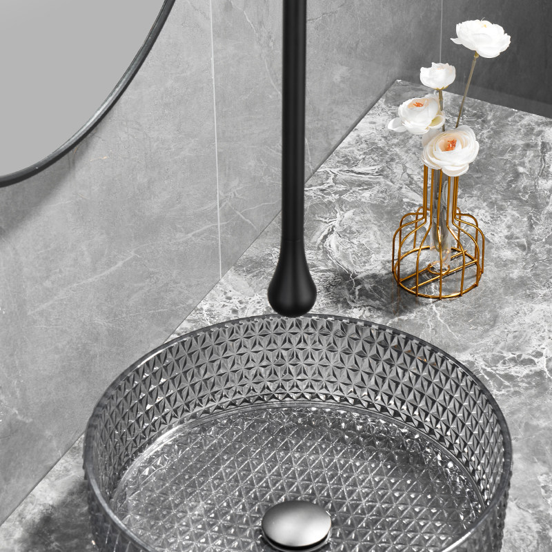 Basin Mixer Tap - Invisible Sensor Faucet, 100% Copper Basin