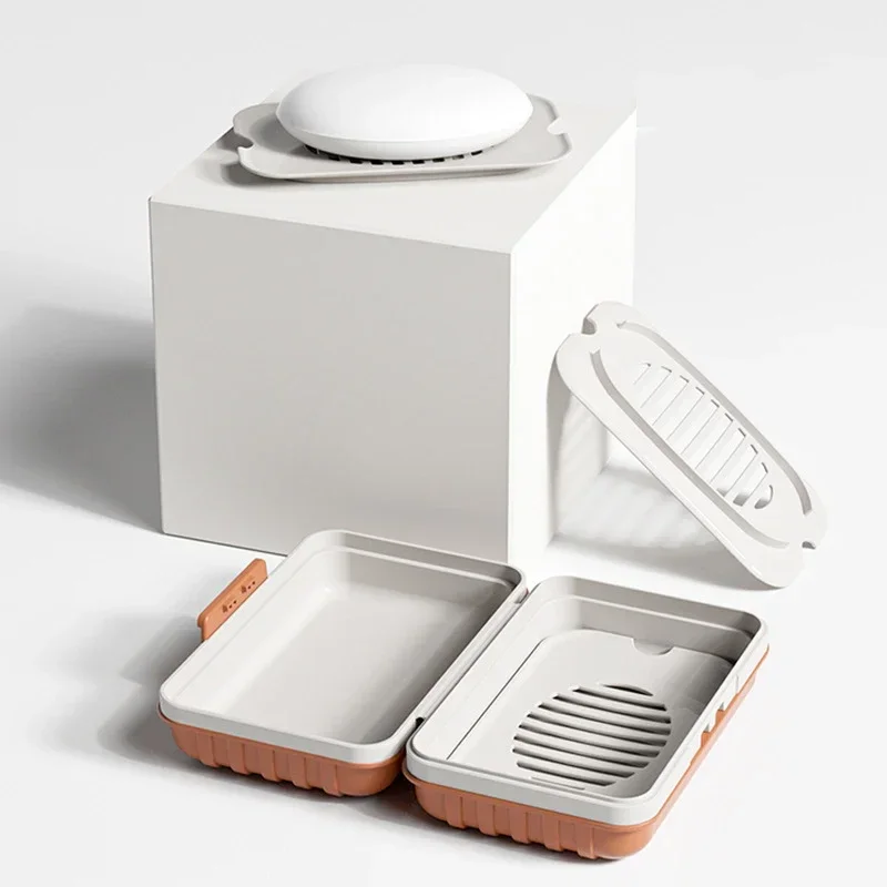 Plastic Soap Dish with Lid for - Home Essentials Bathroom Storage review and price