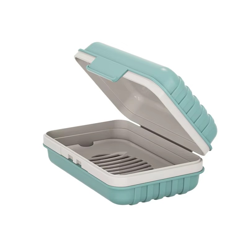 Plastic Soap Dish with Lid for - Home Essentials Bathroom Storage review and price