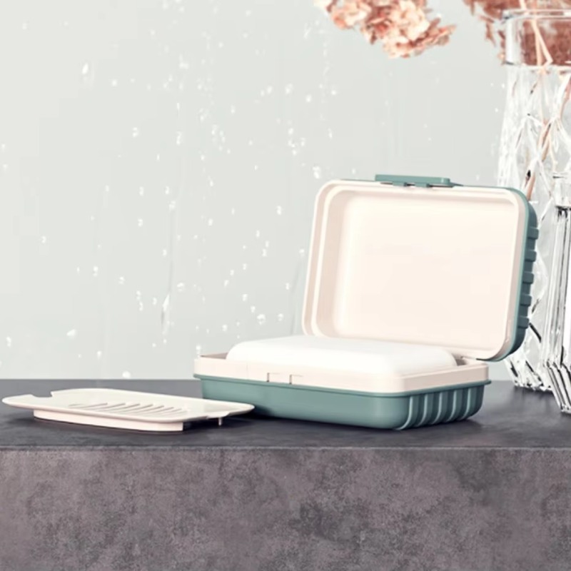 Plastic Soap Dish with Lid for - Home Essentials Bathroom Storage review and price