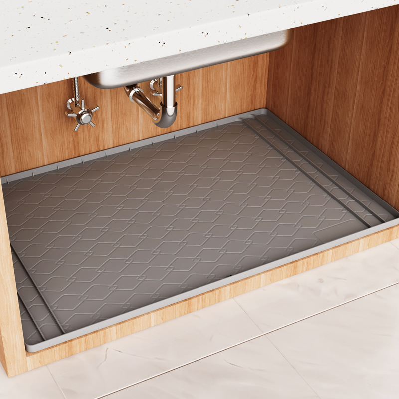Silicone Under Sink Mat Kitche - Home Essentials Bathroom Storage review and price