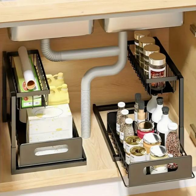 Heavy Duty Pull Out Cabinet Or - Home Bathroom Organizer review and price
