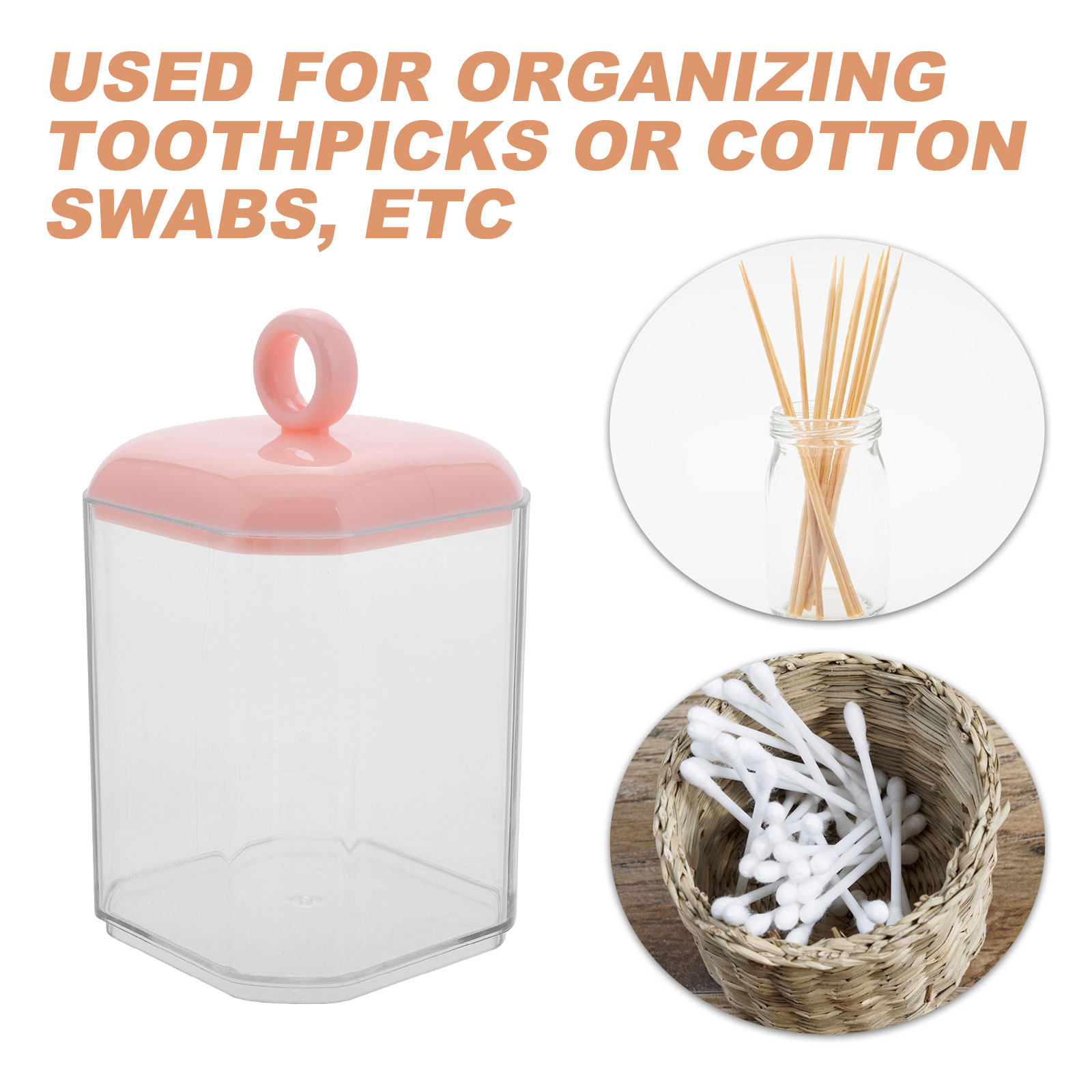 Desktop Cotton Pad Storage Box - Home Essentials Bathroom Storage review and price