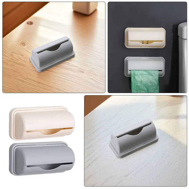 1/2/3/4Pcs Wall-Mounted Trash  - Home Bathroom Organizer review and price