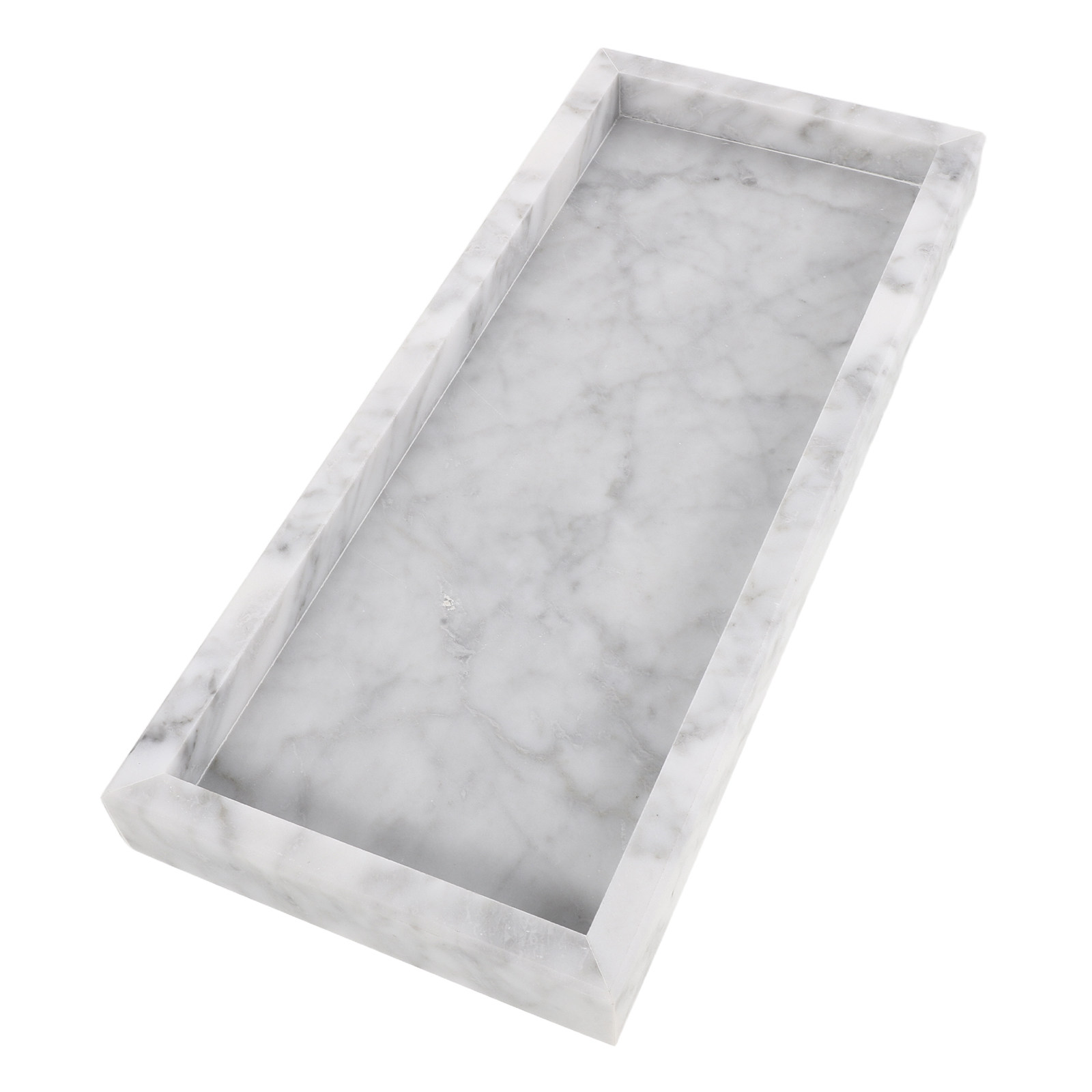 Marble Tray Rectangle for Bath - Home Bathroom Organizer review and price