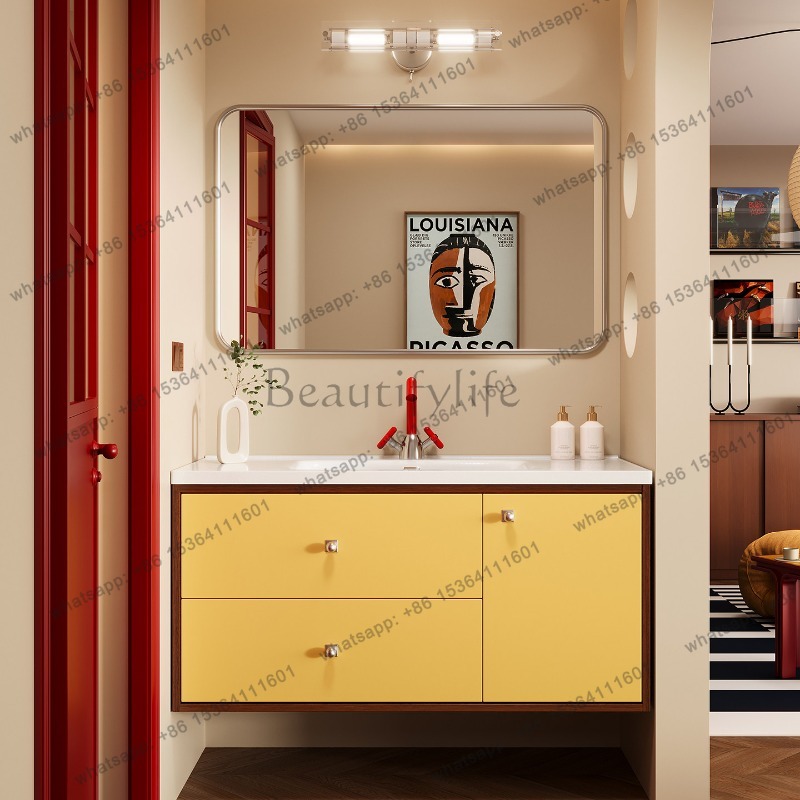 LJY Sink Wall Bathroom Cabinet - Home Bathroom Vanity Combo review and price