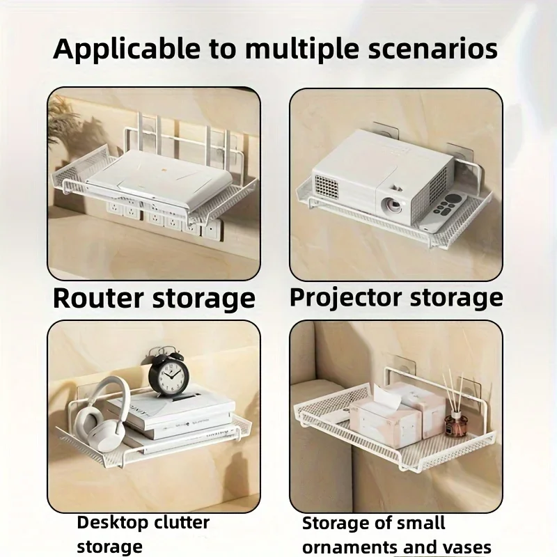 No‑Drill Wall Mount Router She - Home Bathroom Organizer review and price