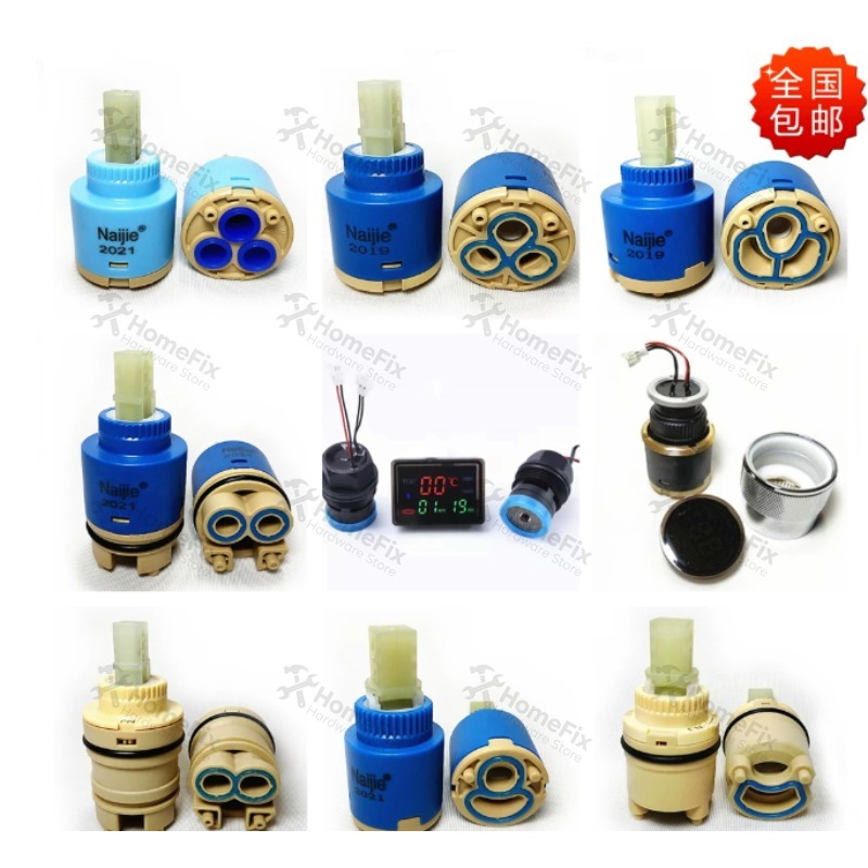 1Pcs Ceramic Valve Core 28mm 3 - Basin Mixer Tap review and price