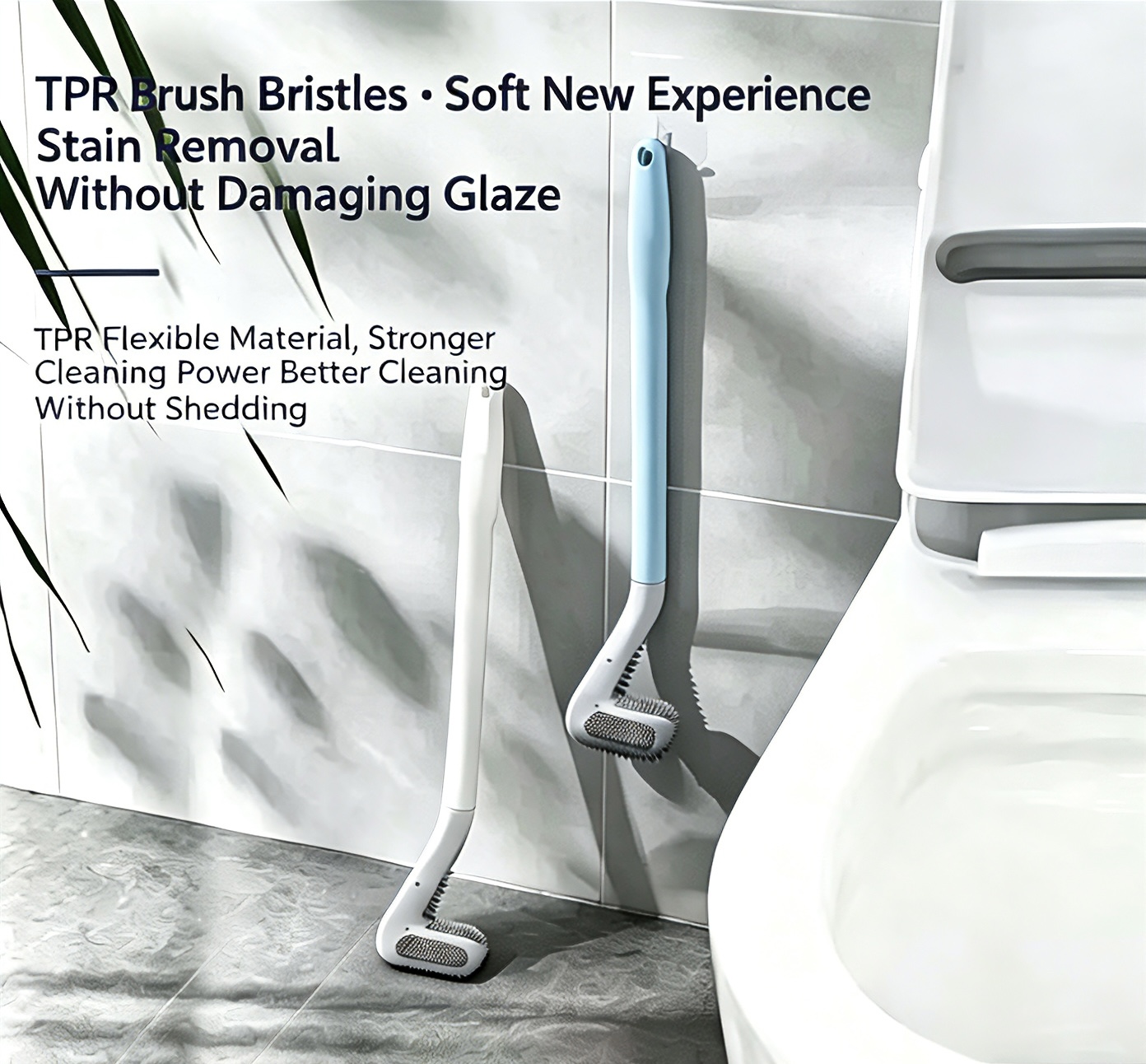 Silicone Toilet Brush Long Han - Plunger Toilet review and price