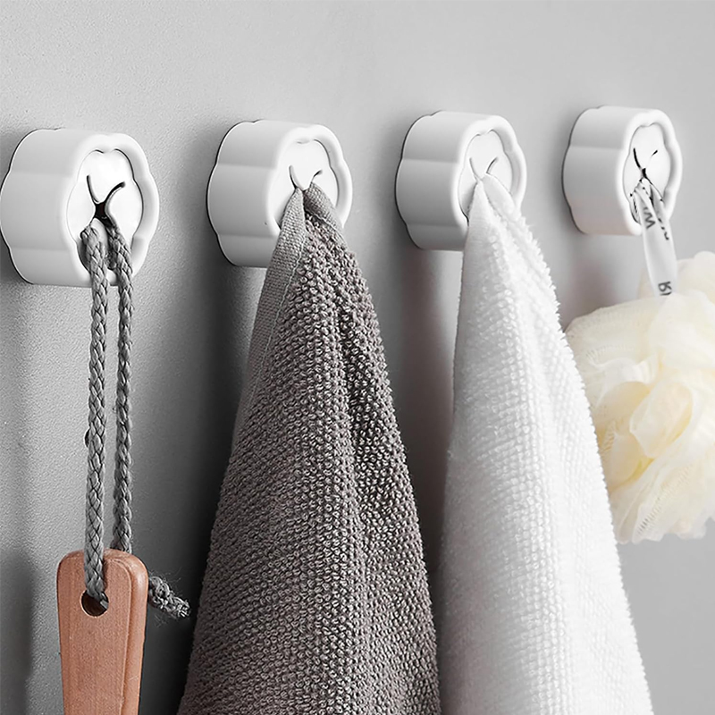 6PCS Self Adhesive Towel Holde - Home Bathroom Organizer review and price