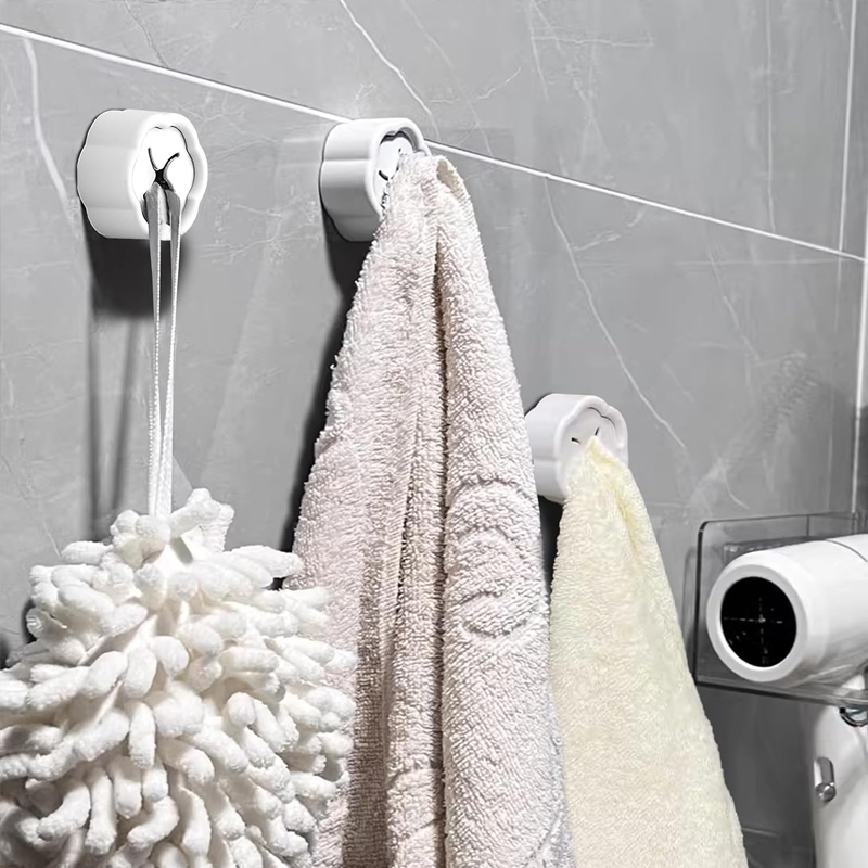 6PCS Self Adhesive Towel Holde - Home Bathroom Organizer review and price
