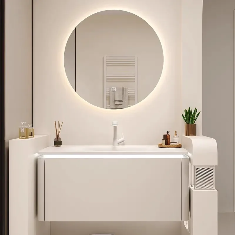 Ceramic Integrated Basin Bathr - Home Bathroom Vanity Combo review and price