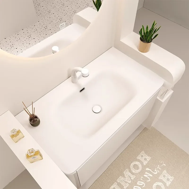 Ceramic Integrated Basin Bathr - Home Bathroom Vanity Combo review and price